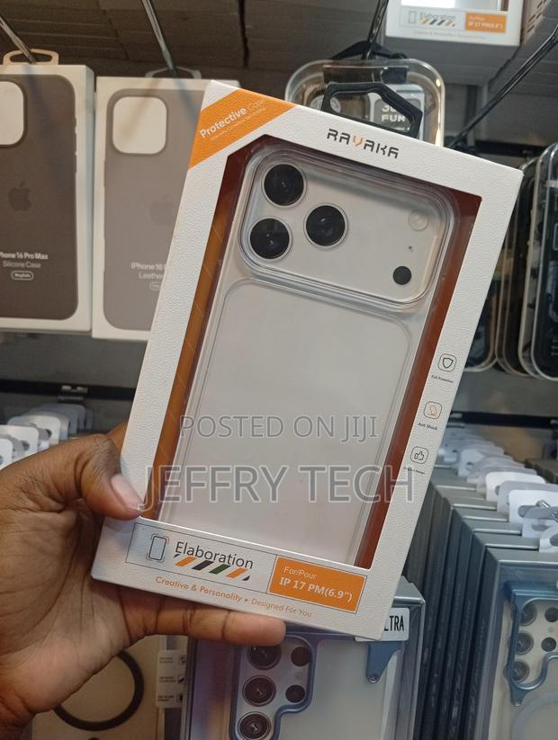 iPhone 17 Pro Max Anti-Shock Highly Transparent Material Cover - thumbnail 2