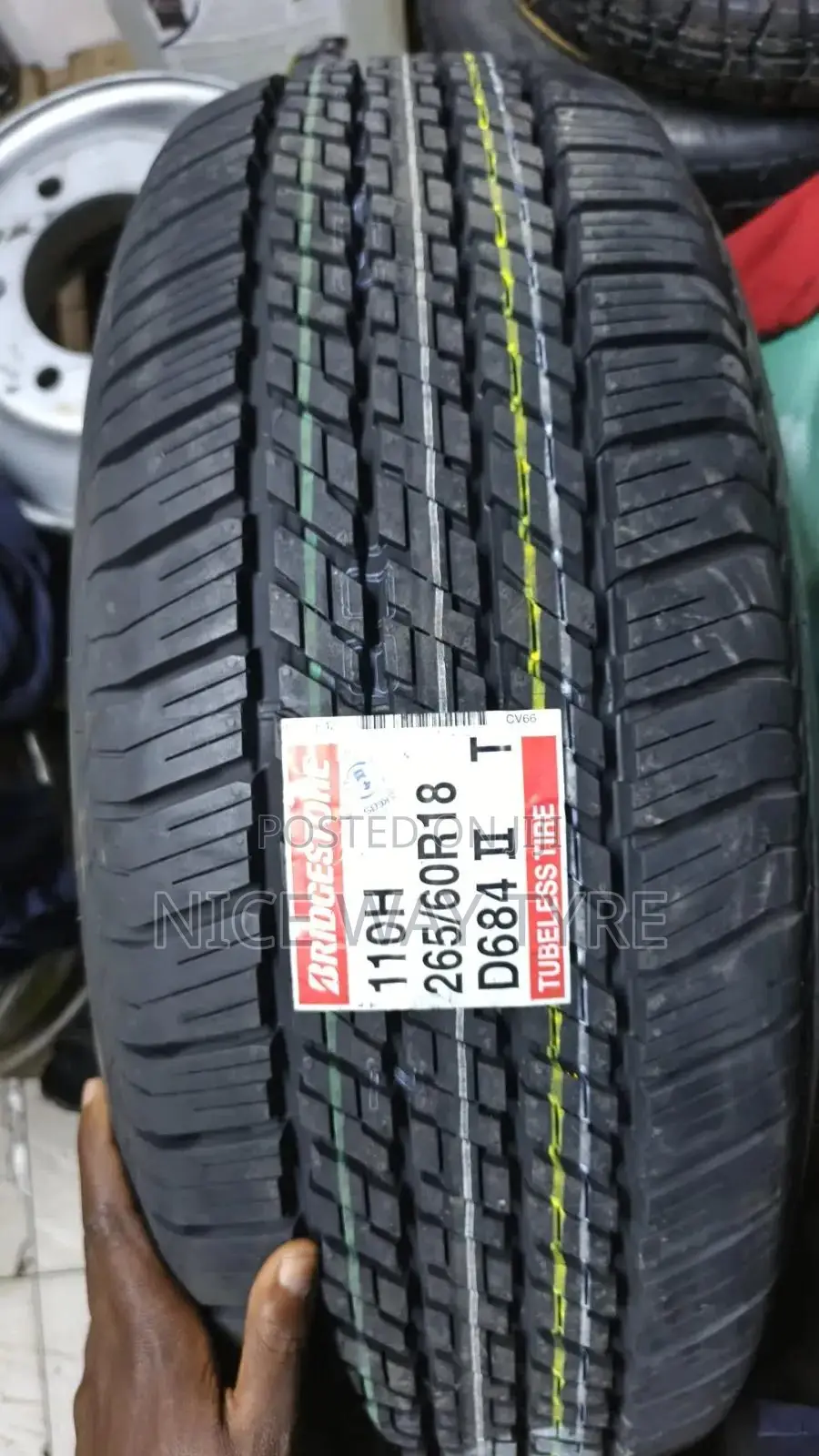 265/60r18 Bridgestone Duela
