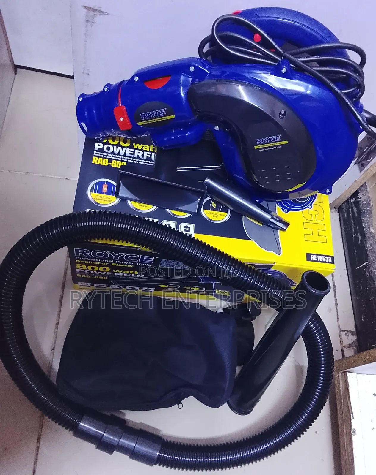 800watts Royce Aspiratory Dust Blower
