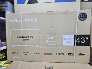 Solarmax 43-Inch Full Hd Led Smart Tv With Built-in Wi-Fi Android Os