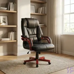 High Back Ceo's Leather Arm Office Task Chair
