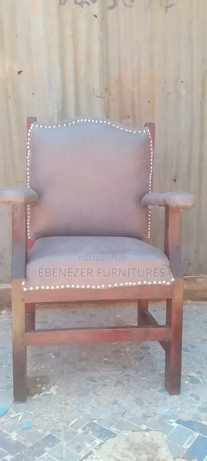 Grey Brown Office Chair