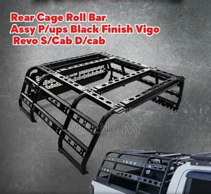 Rear Cage Roll Bar Assy for Toyota Vigo and Revo Pick Ups Black Finish