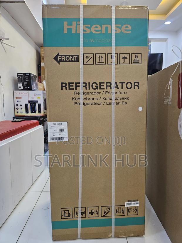 Hisense 120l Double Door Fridge Ref120dr - thumbnail 2