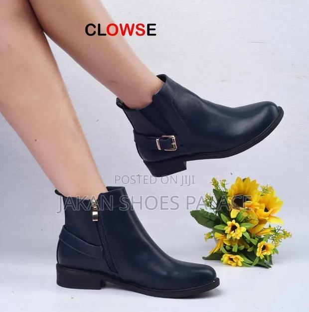 Women Leather Ankle Boots - thumbnail 2