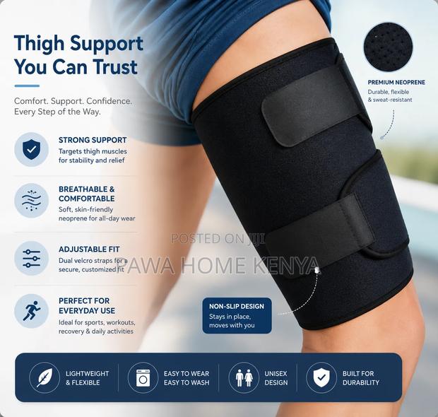 Adjustable Magnetic Therapy Knee Pad - thumbnail 2