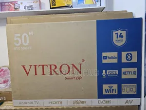 Vitron 50” Htc5008fs Smart Android Tv
