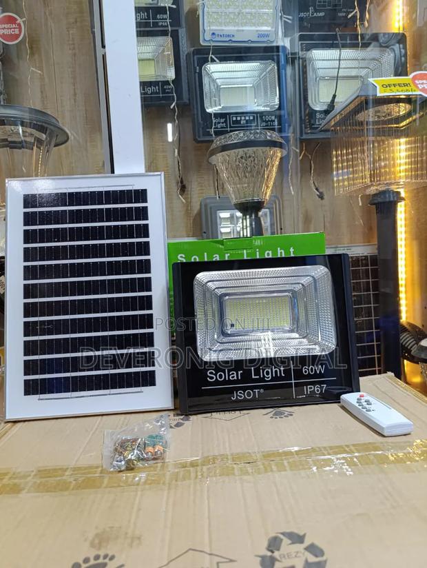 *60w Us Solar Floodlights - main view