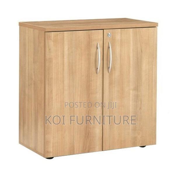 Office Cabinet : Lorell Essentials Series 2-Door Storage Cabinet - thumbnail 2