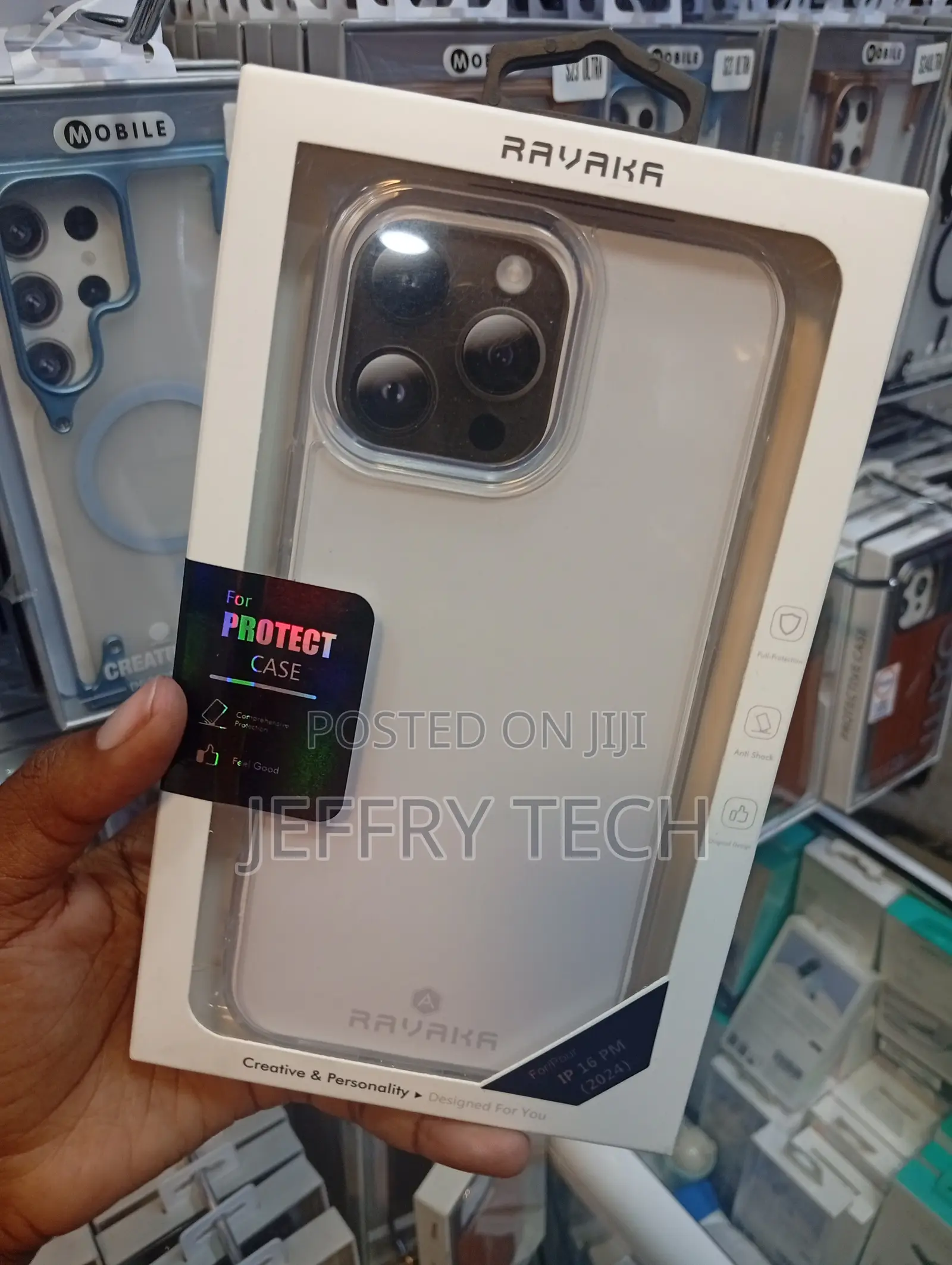 iPhone 16 Pro Max Soft Crystal Clear Case