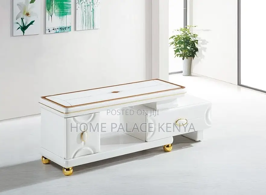 Tv Stand: Luxury Marble Wall Tv Cabinet With Drawers