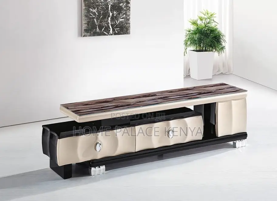 Tv Stand: Luxury Marble Wall Tv Cabinet With Drawers