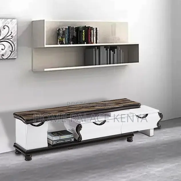 Tv Stand: Luxury Marble Wall Tv Cabinet With Drawers