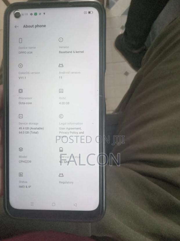 Oppo A54 64 GB Black - main view
