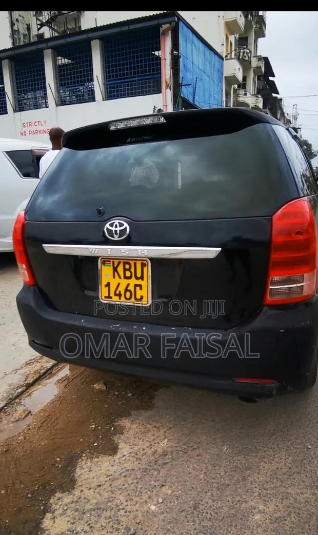Toyota Wish 2009 Black - thumbnail 2