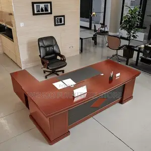 Office Desk; 1.8 Meter Executive Mahogany Office Duae Desk