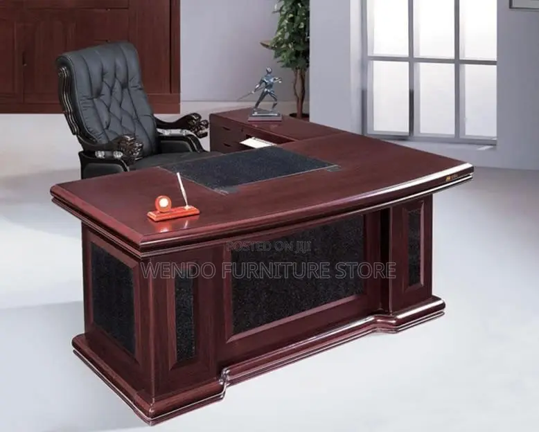 Office Desk; 1.8 Meter Executive Mahogany Office Duae Desk