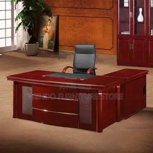 Office Desk; 1.8 Meter Executive Mahogany Office Duae Desk