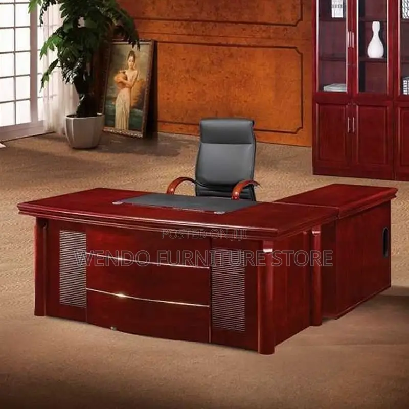 Office Desk; 1.8 Meter Executive Mahogany Office Duae Desk