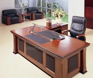 Office Desk; 1.8 Meter Executive Mahogany Office Duae Desk