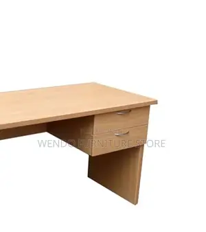 Office Desk; 1.4 Meters Brown Office Spaces Desk