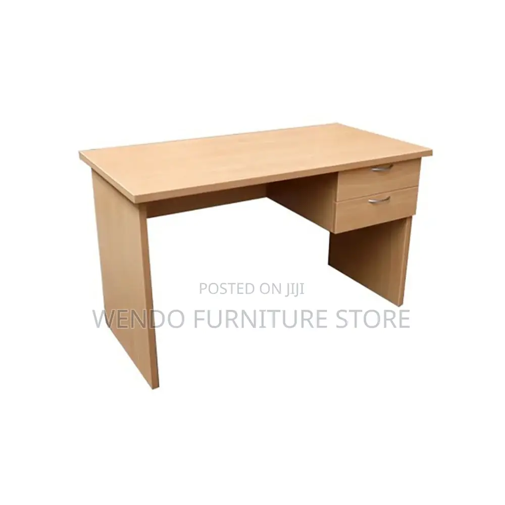 Office Desk; 1.4 Meters Brown Office Spaces Desk