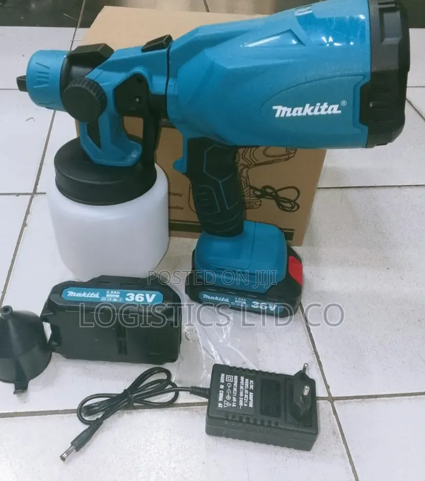 Makita Cordless Spray Gun With Batteries