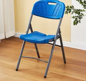 Outdoor Chair: Durable Hdpe Plastic Chair With Steel Frame