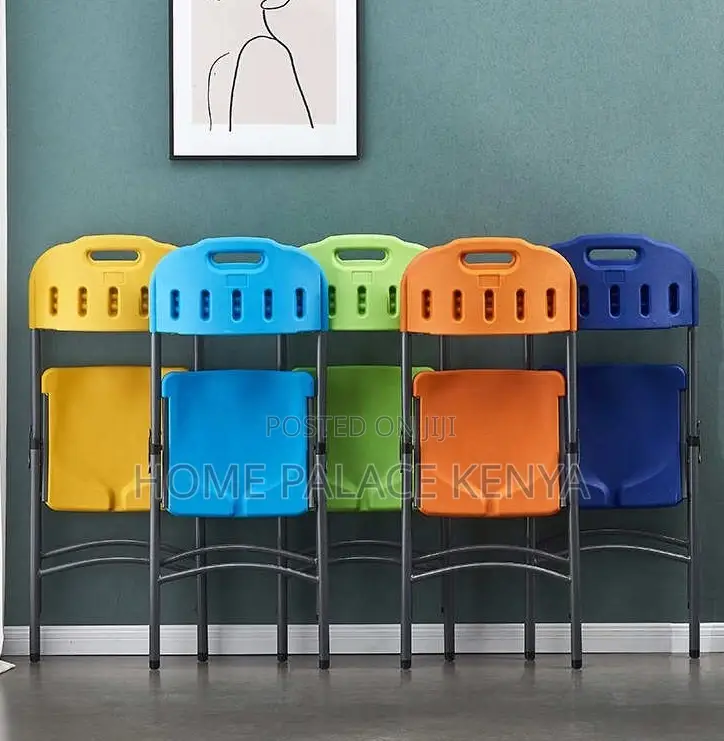 Outdoor Chair: Durable Hdpe Plastic Chair With Steel Frame