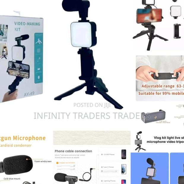 Ay-49 Video Making Kit With Microphone - thumbnail 2