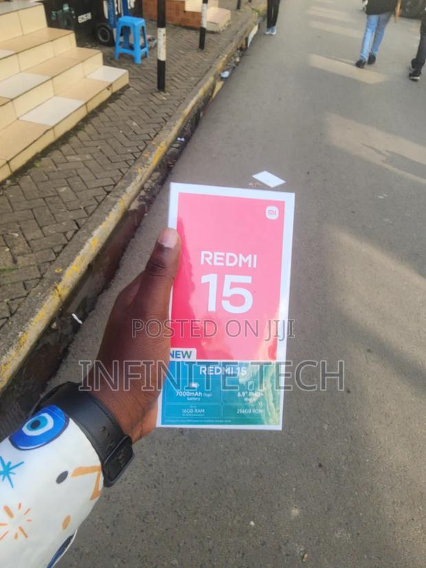New Xiaomi Redmi 15 128 GB Black - thumbnail 2