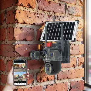 Plug and Play 20mp Ultra Hd 4g PTZ Triple Lens Solar Camera
