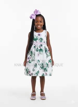 KNK Girls Floral Dress