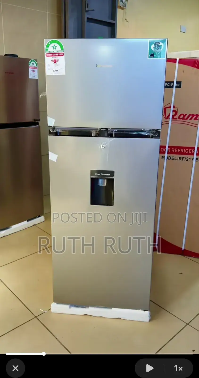 Hisense 205 Double Door Refrigerator