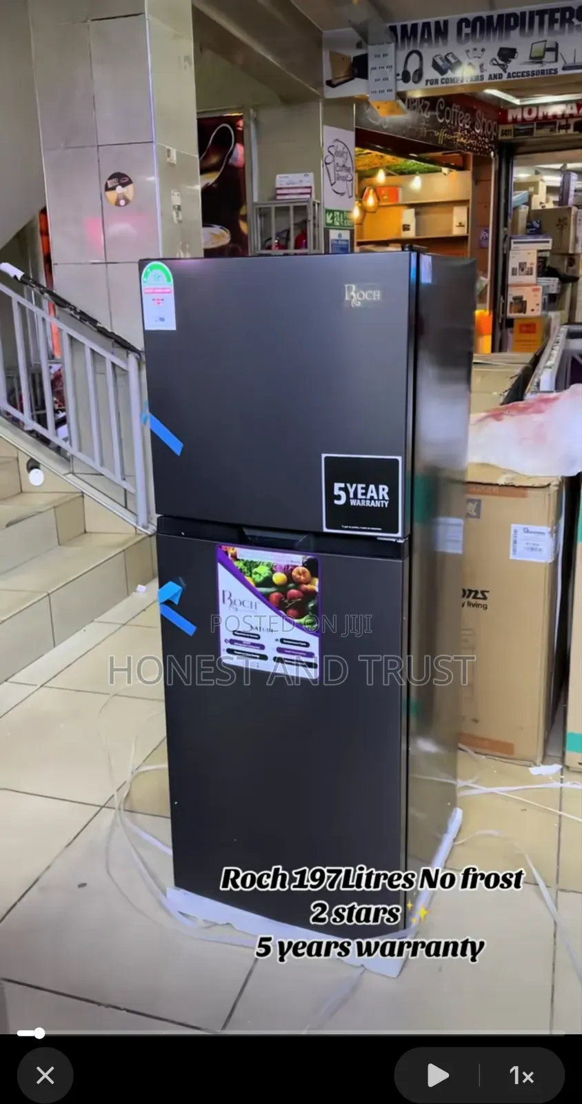 Roch No Frost 197 Litres Refrigerator