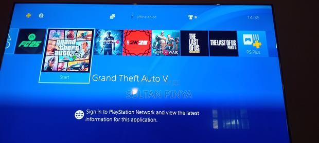 Chipped Ps4 Standard Console With 8 Games - thumbnail 3