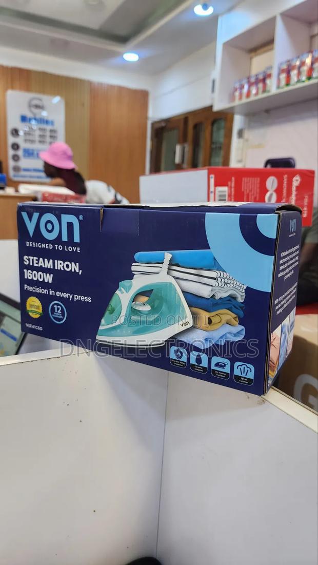 Von Steam Iron Box 1600w