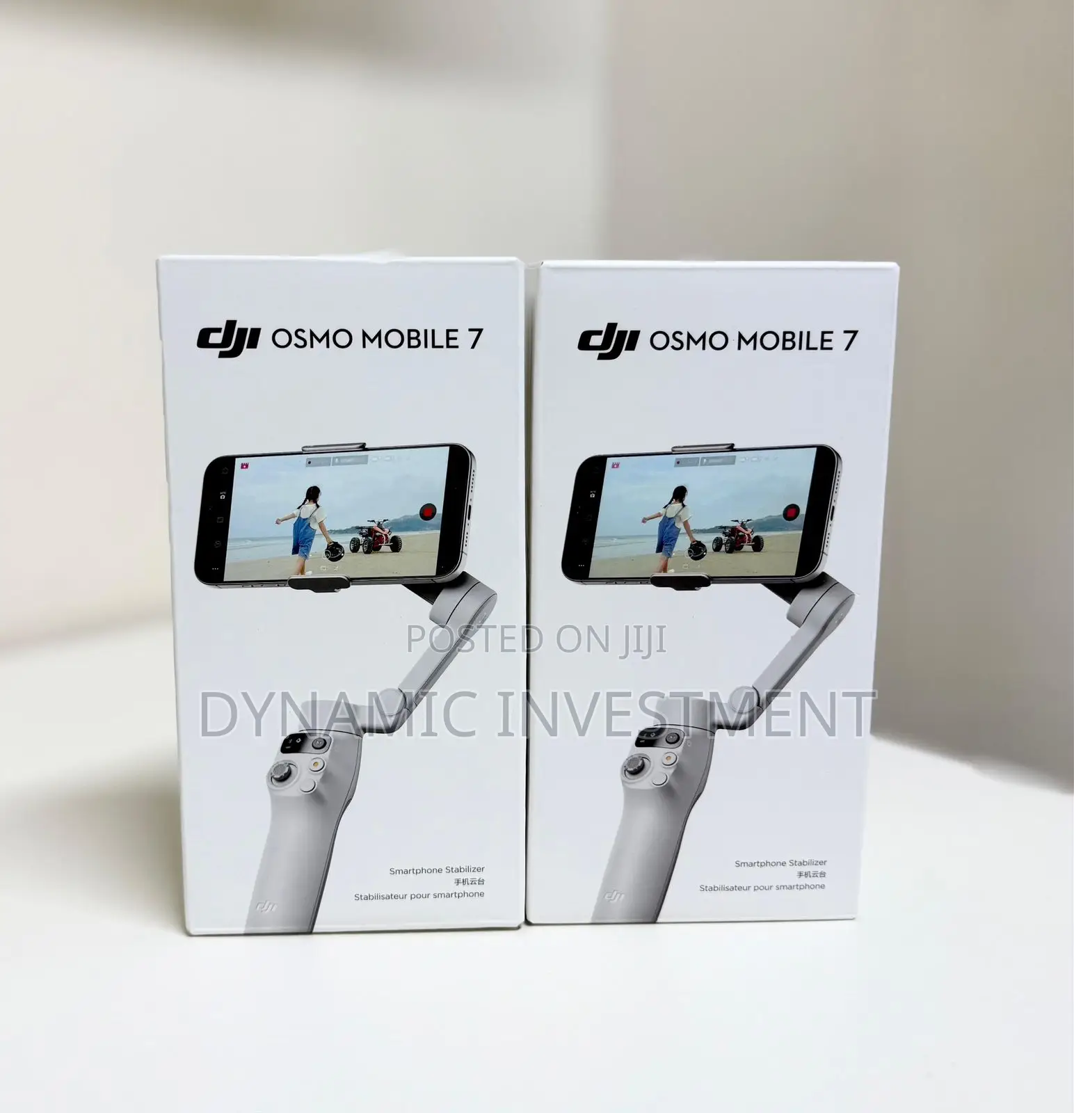 Dji Osmo Mobile 7 Gimbal Stabilizer For iPhone, Android 10hrs Use