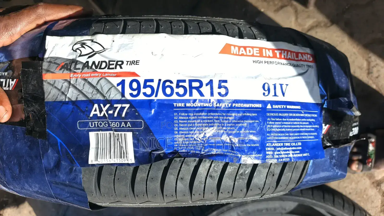 195/65r15 Atlander Thailand