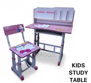 Kids Study Table Pink