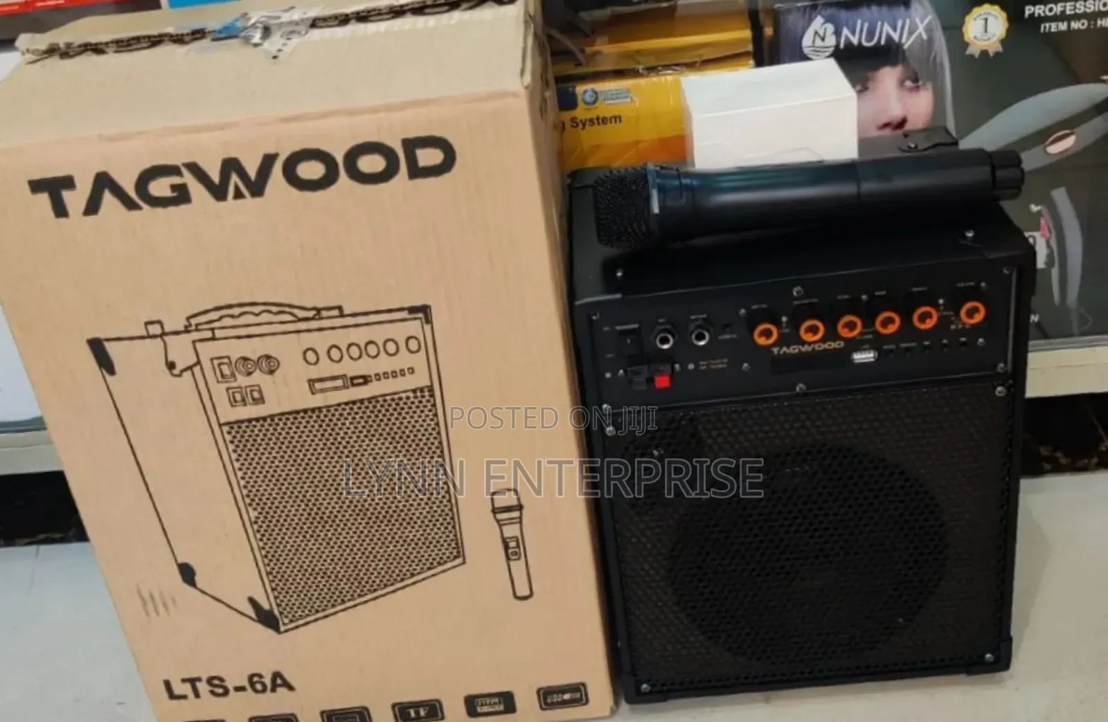 *Tagwood 6" Rechargeable Portable Speaker