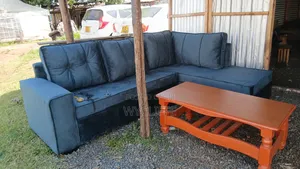 Grey Corner Seat