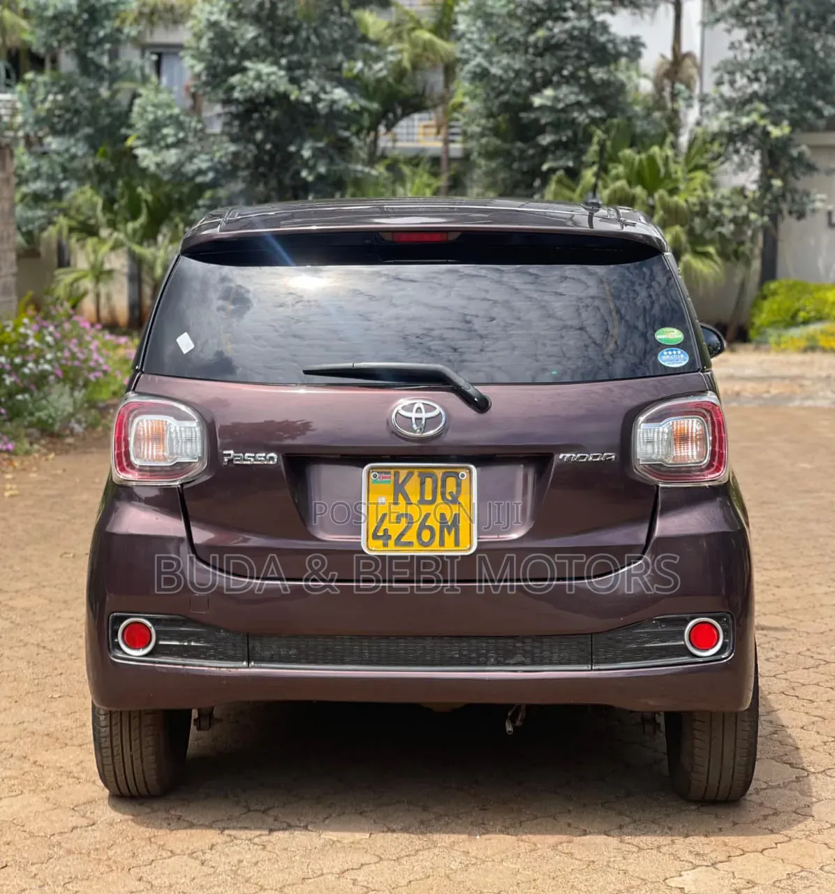 Toyota Passo 2017 Burgundy