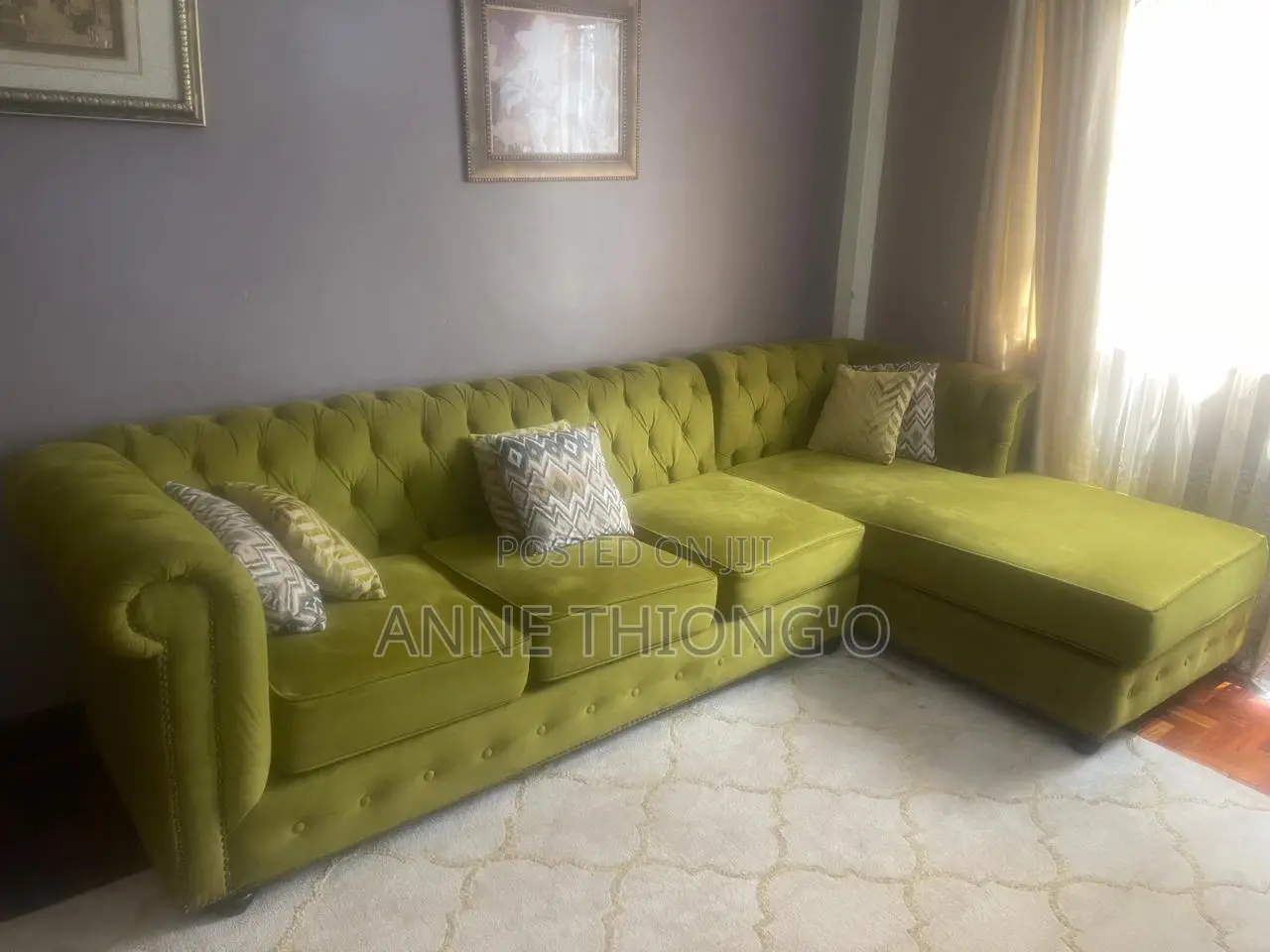5 Seater L Shape Sofa