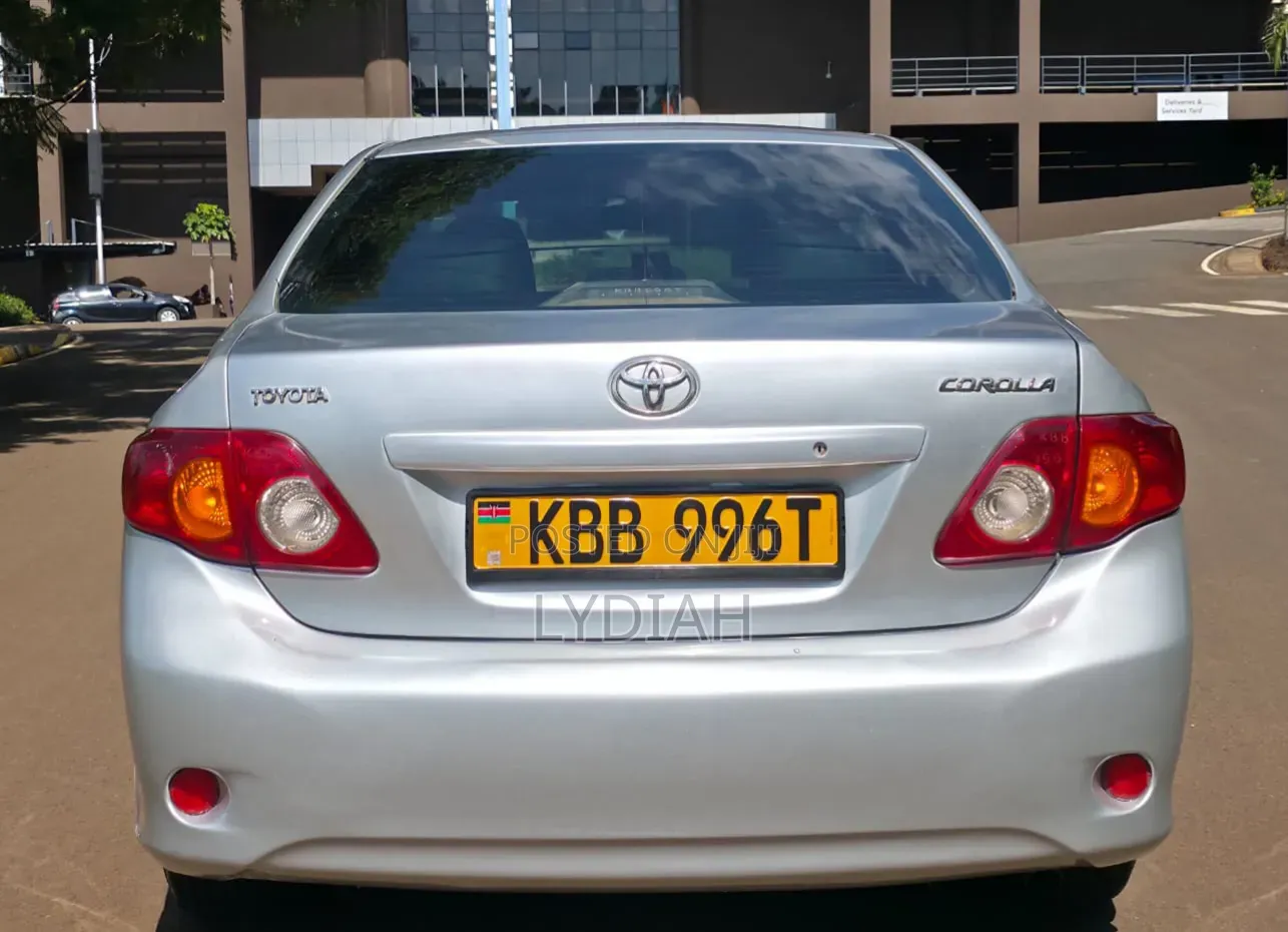 Toyota Corolla 2008 Silver