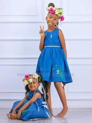 KNK Blue Pond Girls Dress
