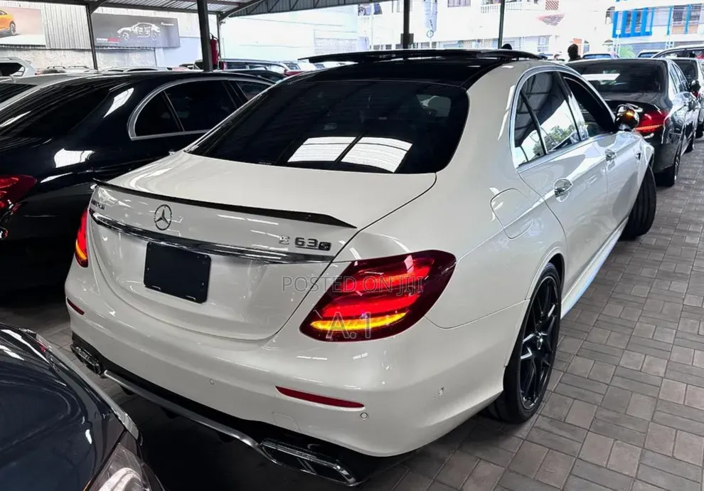 Mercedes-Benz E63 2019 White