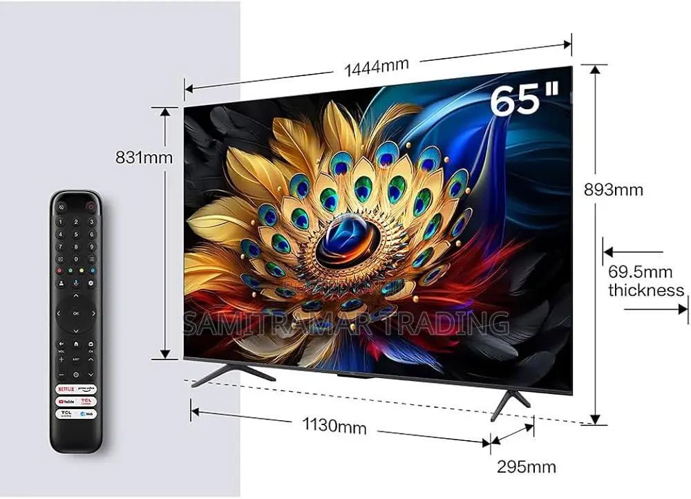 65c655 TCL 65" Uhd4k Qled Pro Smart Tv