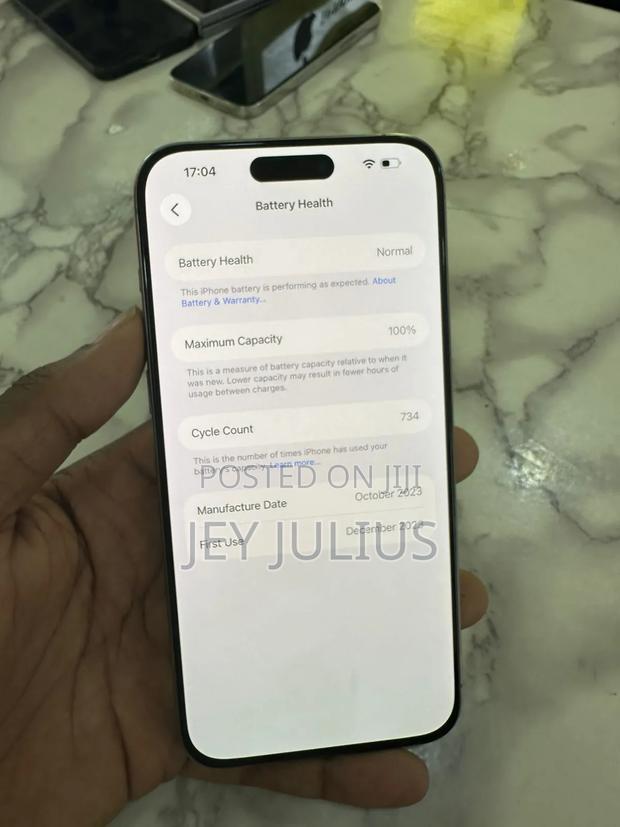 Apple iPhone 15 Pro Max 256 GB Gray - thumbnail 3
