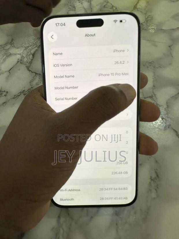Apple iPhone 15 Pro Max 256 GB Gray - thumbnail 4
